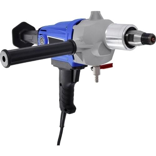 New Upgraded Portable Handheld Water Drill Waterless Seal Engineering Water Drill Diamond Drilling Machine 220V 2100W 1900r/min