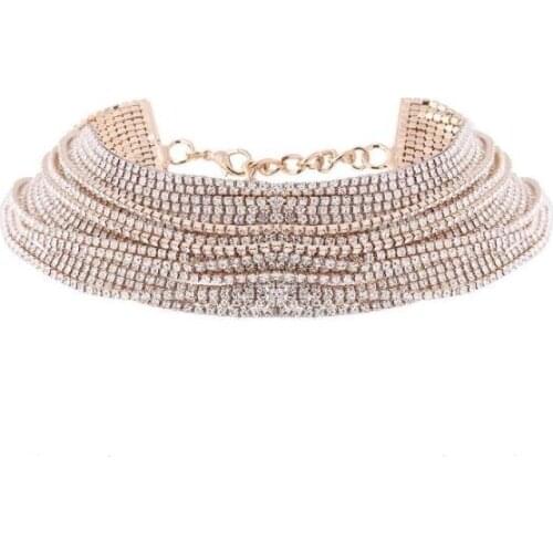 New Vintage Multi-layer Pendant Necklace for Women Gold Metal Necklace Tribal Necklace Collar Girl Vintage Necklace