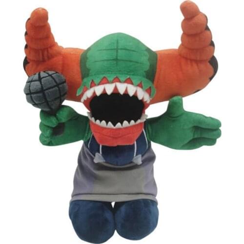 Anime Tricky The Clown Plush Dolls Friday Night Funkin Plushie Toys Cute Stuffed Doll for Children Christmas Halloween Gifts