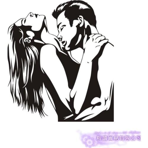 Sexy Girl Decal Beauty Body Naked Sticker Wall Bathroom Woman Girl Wall KTV Pub Bar Shop Sticker