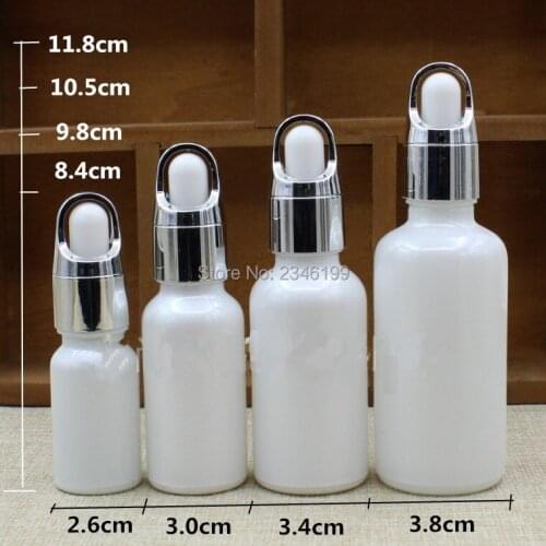 10ml 20ml 30ml 50ml,20pcs Glass Dropper Bottle,Liquid Bottles Vials Essential oil Pipette Container,Empty Cosmetic Packaging