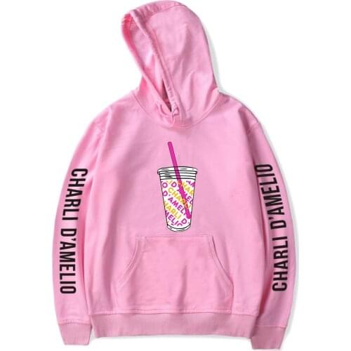 Trendy Ice Coffee Splatter Hoodies Sweatshirts Men Women Adult/child Long Sleeve Hoodie Charli Damelio Merch Sportswear Tops