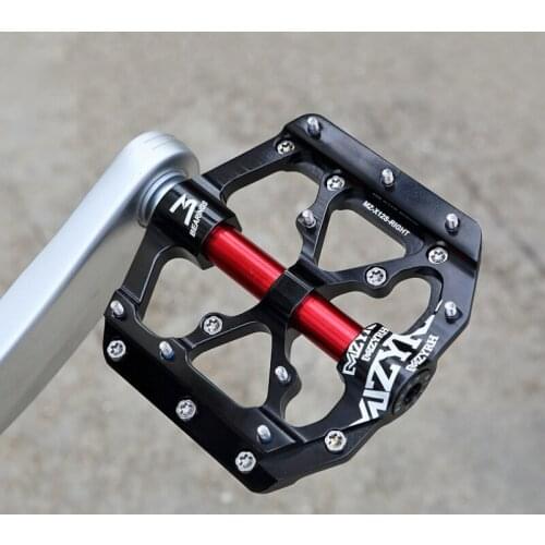 Universal Sealed 3 Bearing Bicycle Flat Pedals CNC Ultralight Aluminum Pedals MTB Bike Cycling