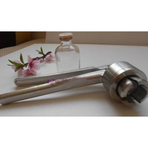 15mm penicillin bottle capper, Antibiotics bottle Manual Crimper ,Rolling cover clamp,infusion bottle sealing capping machine