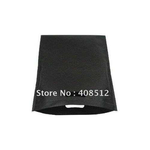 Promotion small size black non woven bag can be printed custom logo