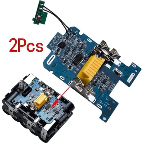 BL1830 Li-Ion Battery BMS PCB Charging Protection Board for Makita 18V Power Tool BL1815 BL1860 LXT400 Bl185 2Pcs