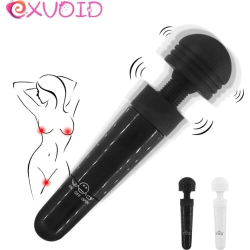 EXVOID Magic Wand Sex Toys for Women AV Stick Vibrator Adult Products Clitoris Stimulator Sex Shop Intimate Good G-spot Massager