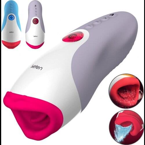 Leten Takizawa Blowjob Male Masturbator Cup Deep Throat Tongue Oral Sex Interactive Masturbation Sex Heating Sex Toys for Men