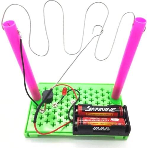 DIY Electronic Construction Circuit Kit STEM Science Experiment Technology Physics Designer Educational Game Kids Toys for boys