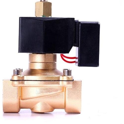 1" Normally Open Brass 24 Hours Non Hot Energy-saving Solenoid Valve 24V 12V 220V 110V