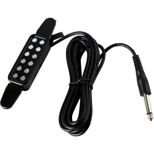 Plastic SoundHole Guitar Pickup Transducer for Acoustic Classical Guitar