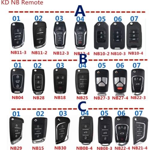 KEYDIY NB series NB11 NB12-3 NB12-4 NB10 NB04 NB28 NB18NB25 NB27 NB22 NB29 NB15NB30 NB08 Remote Control for KD-X2 KD900 mini KD