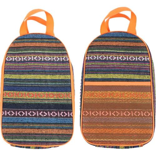 Dustproof & Portable Carry Zippered Tote Bag Carrying Bag Eco Reusable Bag Zippered Small Shopping Bag