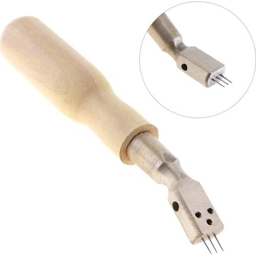 Adjustable Jujube Wood Piano Hammer Fixed Elbow Pin Voicing Tool with Hardwood Handle for Piano Keyboard Instruments
