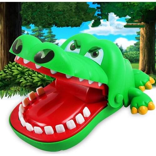 Mouth Tooth Alligator Hand Kids Toy Fun Gift Roulette Game Family Tricks Biting Hand Crocodile Teeth Toy Creative Practical Joke