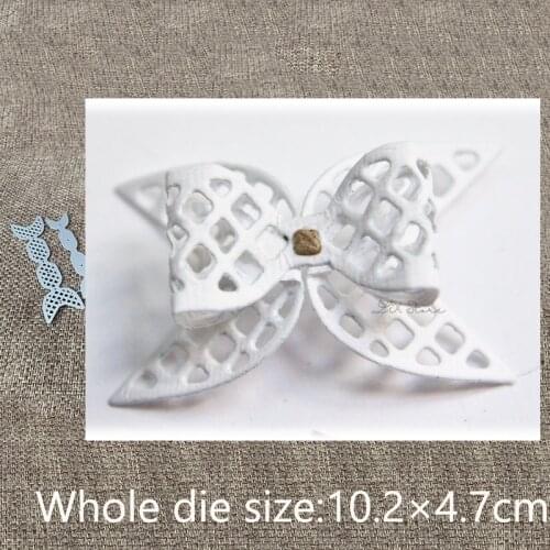 XLDesign Craft Metal Cutting Dies stencil mold Grid bow decoration scrapbook Album Paper Card Craft Embossing die cuts