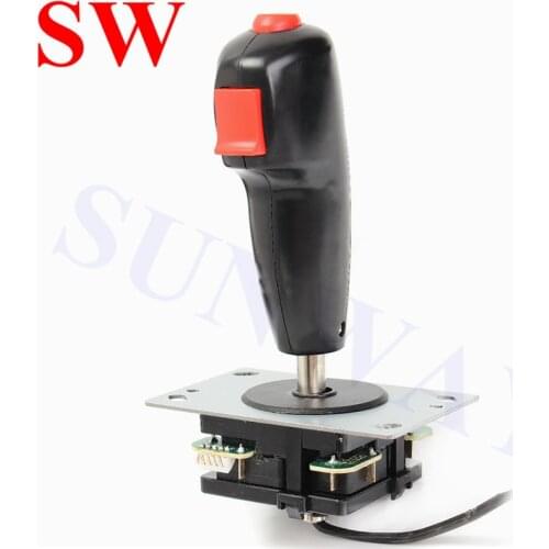 Shooting flying joystick 8 Way Flight Joystick with Trigger & Top Fire Button For Arcade game fight controller Games Handel