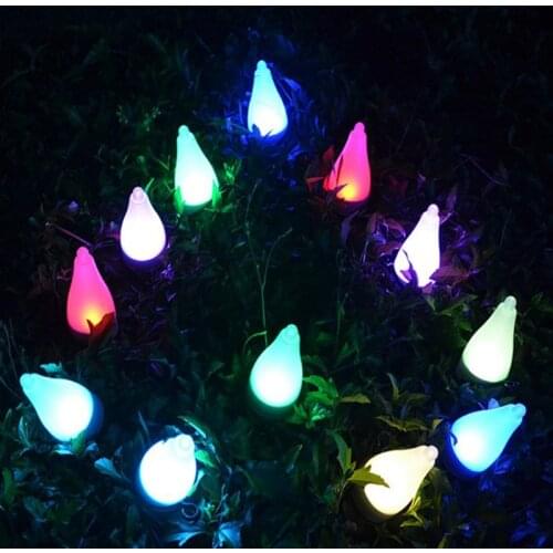 LED Solar Light For Garden Decoration 100% Solar Power Outdoor Solar Lamps For Garden Waterproof Outdoor Lighting In The Tree