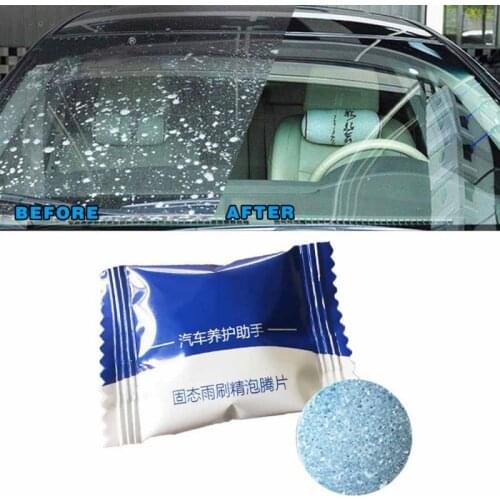 10pcs/50pcs/100pcs Car Cleaner Tablets Compact Glass Washer Detergent Effervescent Tablets Car Glass Effervescent Tablets