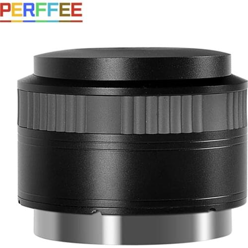 58mm Calibrated Espresso Tamper Pressure Flat Coffee Tamper Precision Tamping with Stainless Steel Base for Barista