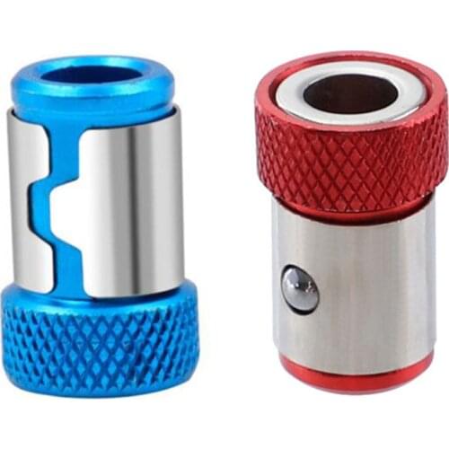 Universal Magnetizer Strong Magnetic Ring 1/4 Inch 6.35mm Screwdriver Bits Pick Up F1FC