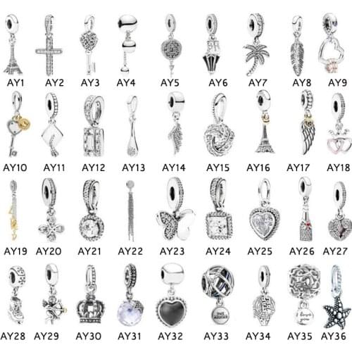 100% 925 Sterling Silver BEADS Charm Fit Original Bracelet Jewelry Accessories