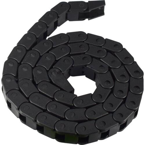 10 x 10mm L1000mm Cable Drag Chain Wire Carrier with end connectors for 3D Printer Tools