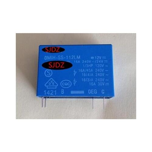 5pcs/lot OMIH-SS-112LM RELAY 12VDC