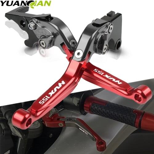 Motorcycle Accessories Adjustable Folding Extendable Brake Clutch Levers For YAMAHA NVX155 NVX 155 AEROX155 AEROX 155 2017 2018