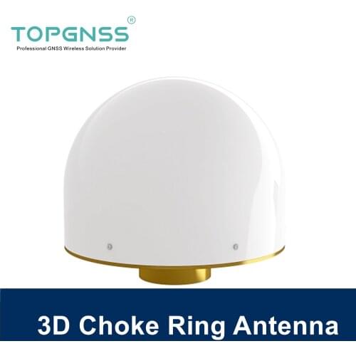 Choke Ring Antenna RTK antenna 3-18V GPS GLONASS BEIDOU GALILEO Antenna High-Precision CORS RTK antenna TNC-K,AN206 TOPGNSS