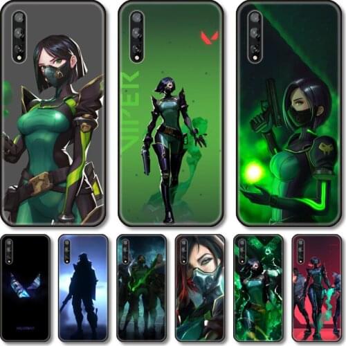 Jett viper game Phone Case For Huawei Y 5 6 7 8 9 A P S Pro 2020 2019 Black Shell Cover