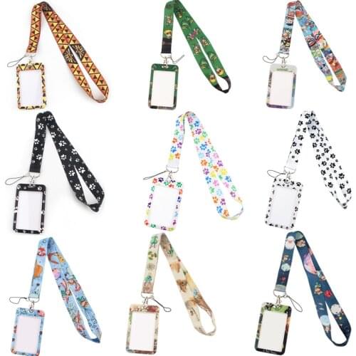 BH1369 Blinghero Cartoon Little Prince Bank Credit Card Holders Bus ID Holders Identity Badge With Lanyard For Key Office Supply