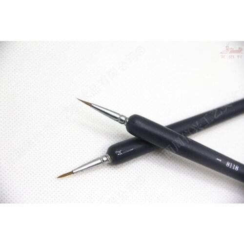 Brush painting materials weasel hair brush stroke Hook Line Pen sketch in art markers tool Oil Paint Brush Artists Art Supplies
