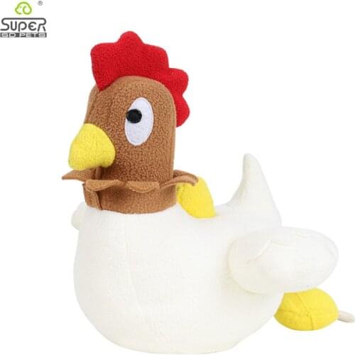 Hen Laying Egg Snuffle Mat Dog Toys Soft Plush Doll Sound Leakage Food Training Chew Toys Decompression Anti-dismantling Toy