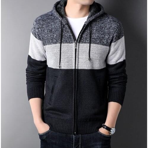 MANGODZ Men's Cardigans With A Hood