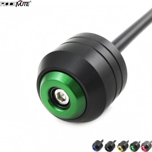 Motorcycle POM Axle Fork Crash Sliders For YAMAHA MT-03 2007 2008 2009 2010 2011 2012 Front Wheel Protector Circle Decoration