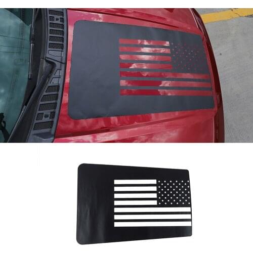 Car Hood Cover Decoration Sticker for Jeep Wrangler TJ JK JL Gladiator JT Car Universal External Accessories Black Carbon Fiber