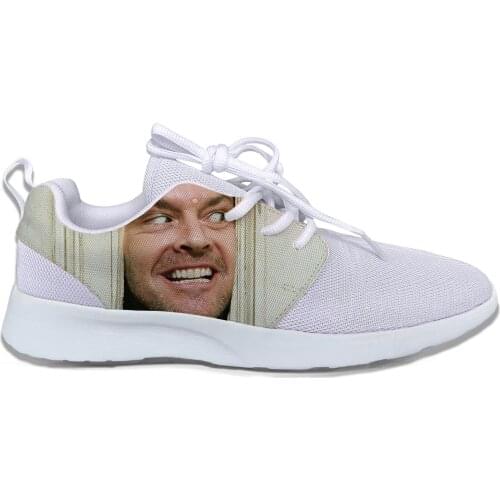 2019 New Men Women Fashion 3D Print The Shining Shoes Lightweight Leisure Running Shoes Breathable Sports Shoes