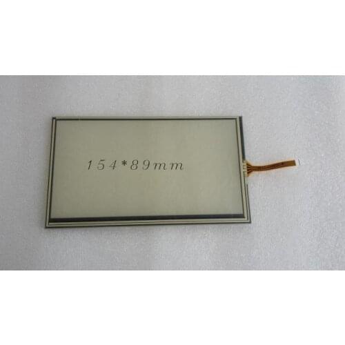 Original new Navigation resistive touch screen, GPS touch screen, 6.2-inch touch screen 154*89