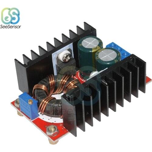 150W 10-32V to 12-35V 10A Adjustable Step Up Module Voltage Regulator DC DC Boost Converter Car Power Supply LED Driver Charger