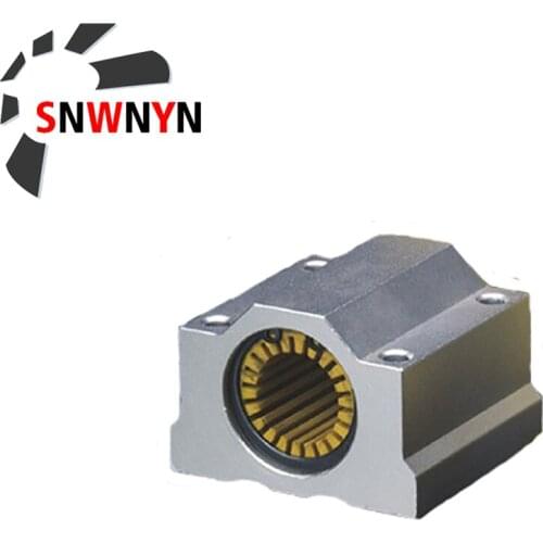 SC8-S Linear Bearing Optical Axis Slide Block Motion Bushing Corrosion-Resistant Dust-Proof Alloy And Engineering Plastic 1PC