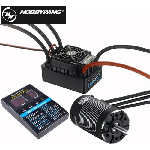 Hobbywing EZRUN-WP-SC8 Waterproof 120A Brushless ESC Tplug/XT60 Plug+Leopard LBP3660 3800KV 4-Pole Motor For Toys RC Car