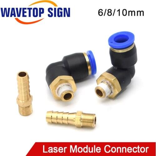 WaveTopSign YAG Laser Module Connector 6 8 10mm use for YAG Laser Module GTPC Series