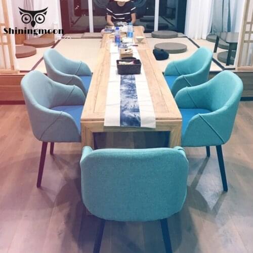Modern Dining Room Chairs Restaurant Design Chair Conference Room Wooden Vanity Chair Nordic Furniture Negotiate Soft Chair