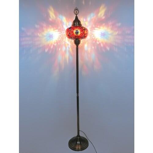 Turkish floor lamp,mosaic lamp, moroccan lamp, standing lamp,floor lamp, standing floor lamp, standing mosaic lamp, bedside mosa