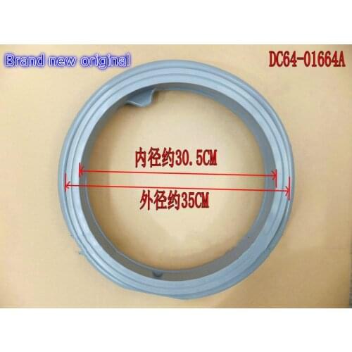 Suitable for Samsung drum washing machine WF1600NCW WF8602SER WF9552SQR door seal door seal ring
