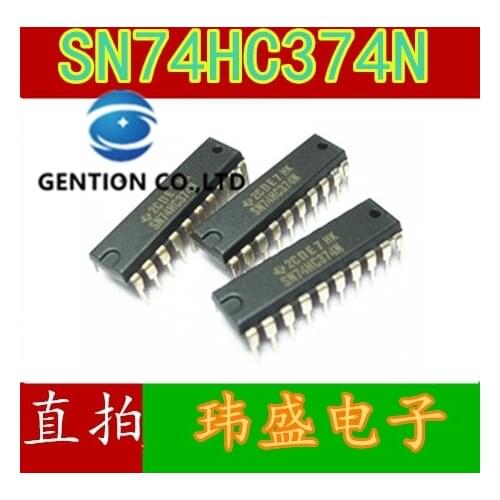 10PCS 74HC374 74HC374N SN74HC374N DIP-20 triggers in stock 100% new and original