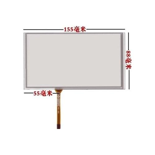 155*88 new 6.2 inch touchscreen for TM062RDH03 HSD062IDW1