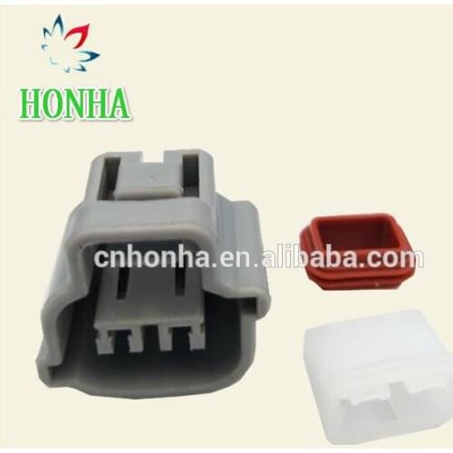 2 Pin Auto Female Wire Harness Connector With Terminals And Rubber Seals For Sumitomo