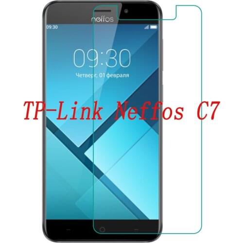 2PCS NEW Screen Protector mobile phone For TP-Link Neffos C7 5.5" 9H Tempered Glass Film Protective Screen Cover